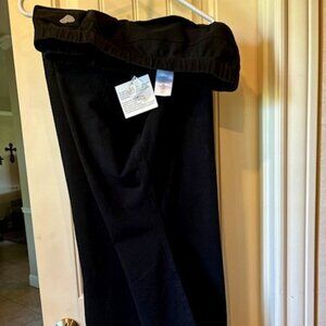 Dream jeannies pants Quacker Factory 2X Regular Black NWT